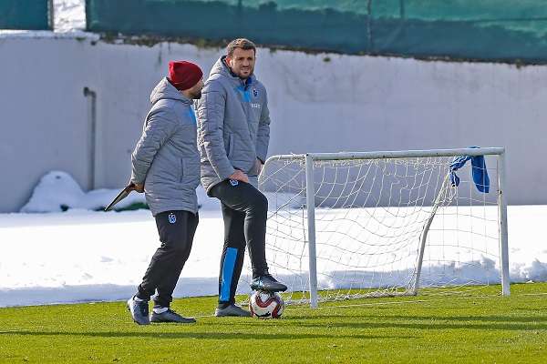 Trabzonspor BB Erzurumspor ZTK çeyrek final rövanş maçı hazırlıklarına devam ediyor