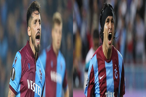 Trabzonspor'da Arjantin'li futbolcular Sosa ve Colman'ın üstün performasları