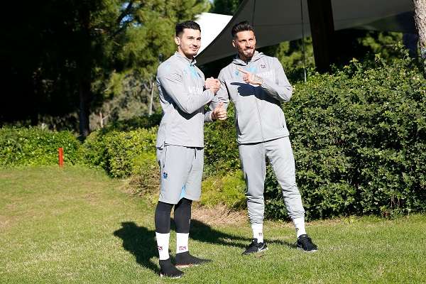 Trabzonspor kafilesi yemekte bir araya geldi kaptan Sosa ve Uğurcan açıklamarda bulundu