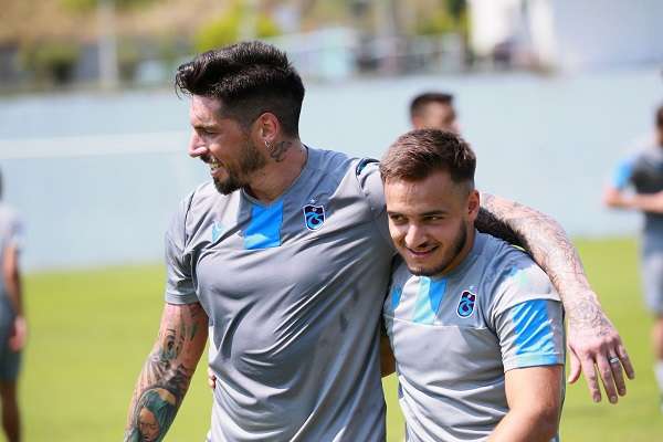 Trabzonspor Sabah antrenmanında kuvvet çalışıp fizyoleojik ve performans testi yaptılar