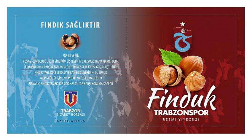 TRABZONSPOR&rsquo;UN RESMİ YİYECEĞİ FİNDUK KAMPANYASI S&Uuml;PER LİG MA&Ccedil;LARINDA UYGULANIYOR