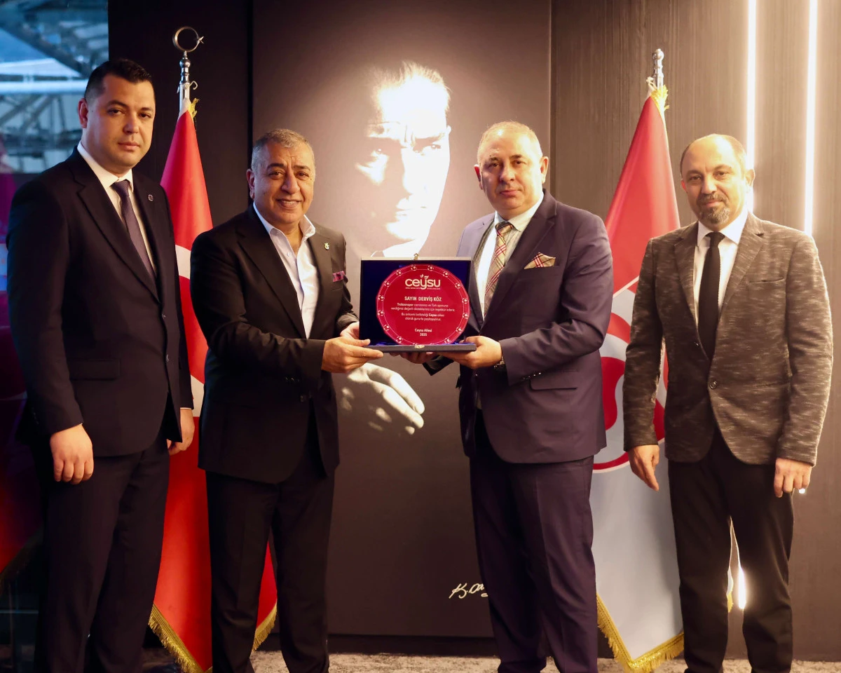 Trabzonspor'a Alkali Destek: Ceysu, Kulübün Su Sponsoru Oldu!