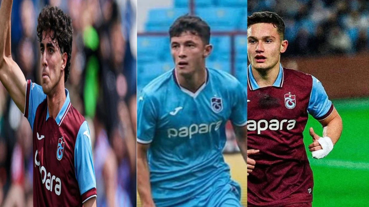 Trabzonspor'da Arda, Taha, ve Boran kapma katılıyor