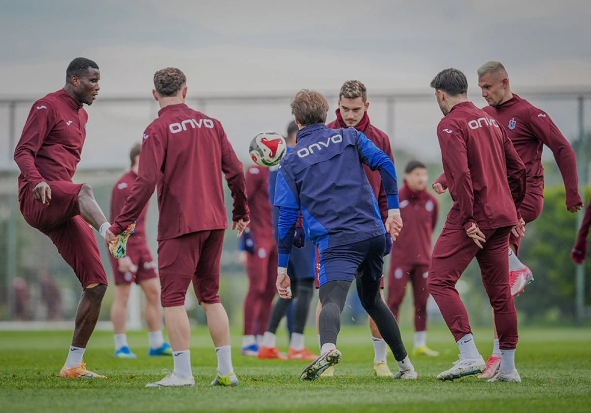 Trabzonspor&rsquo;da Başakşehir Hazırlıkları Tamam: Şimdi Sıra Zaferde!