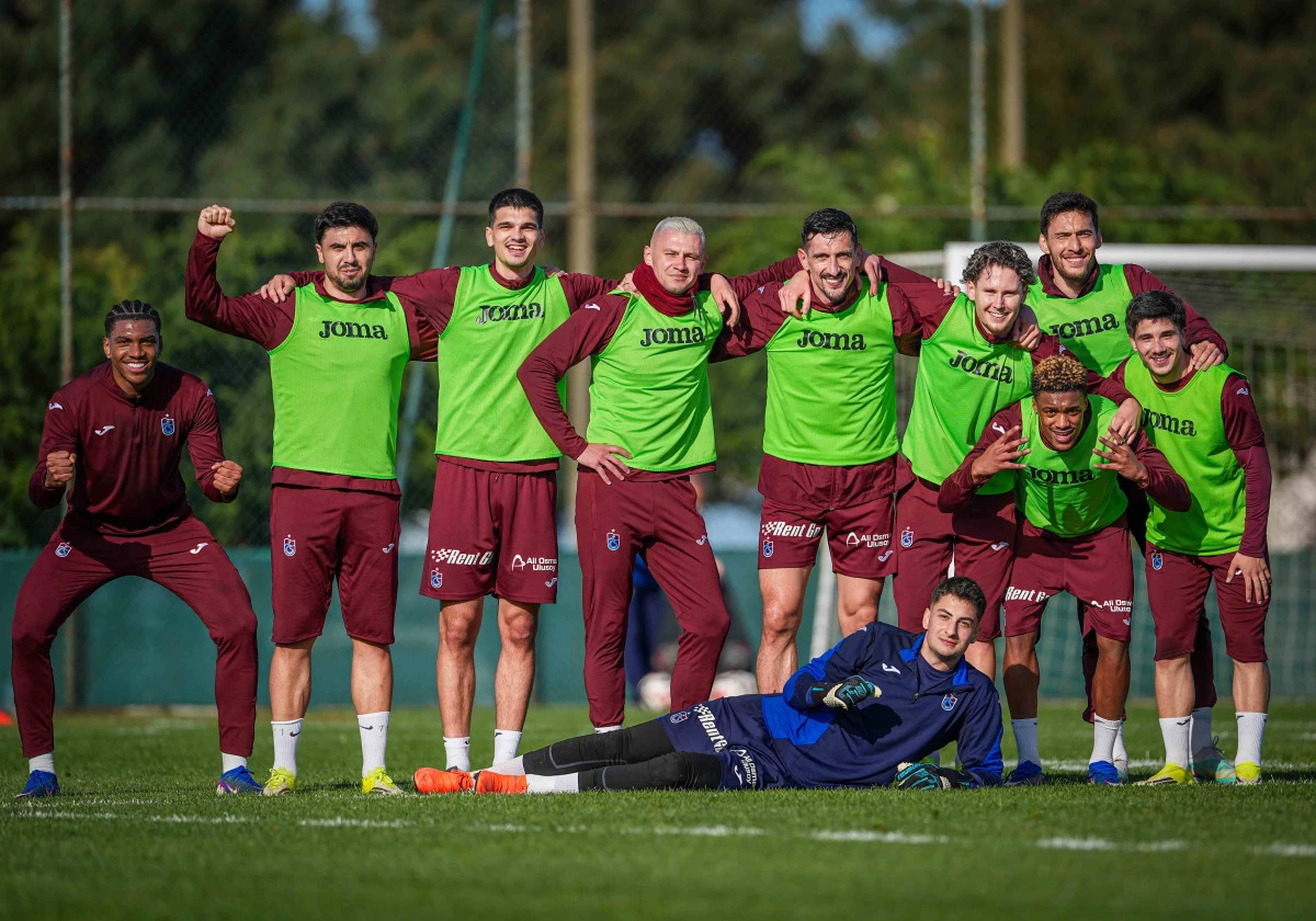 Trabzonspor'da Başakşehir Ma&ccedil;ı Hazırlıklarında Taktik Provalar Başladı