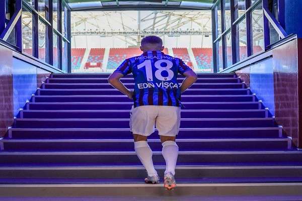 Trabzonspor'da Edin Visca ilk maçına çıkıyor Puchacz ve Yusuf yedeklerde