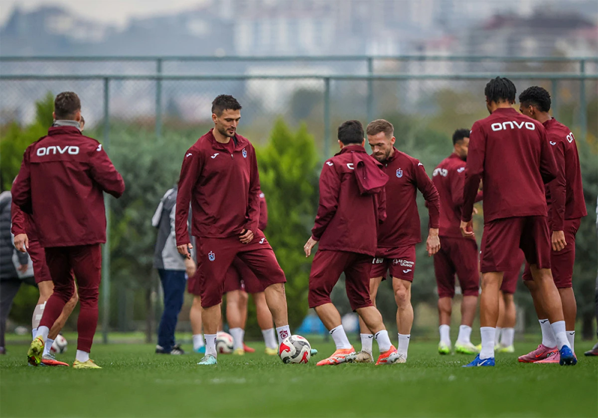 Trabzonspor'da Fatih Tekke Yönetiminde Çift Antrenman!