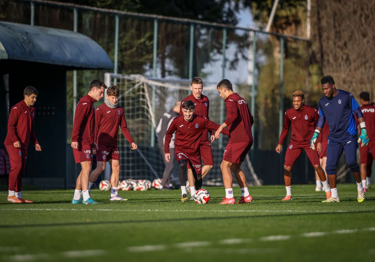 Trabzonspor'da Gen&ccedil;lerbirliği Ma&ccedil;ı Hazırlıkları Tam Gaz!
