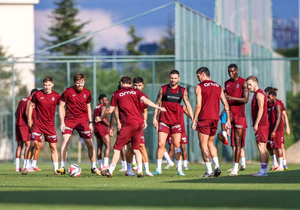 Trabzonspor'da Kasımpaşa maçı hazırlıkları I pas ve taktik çalışması
