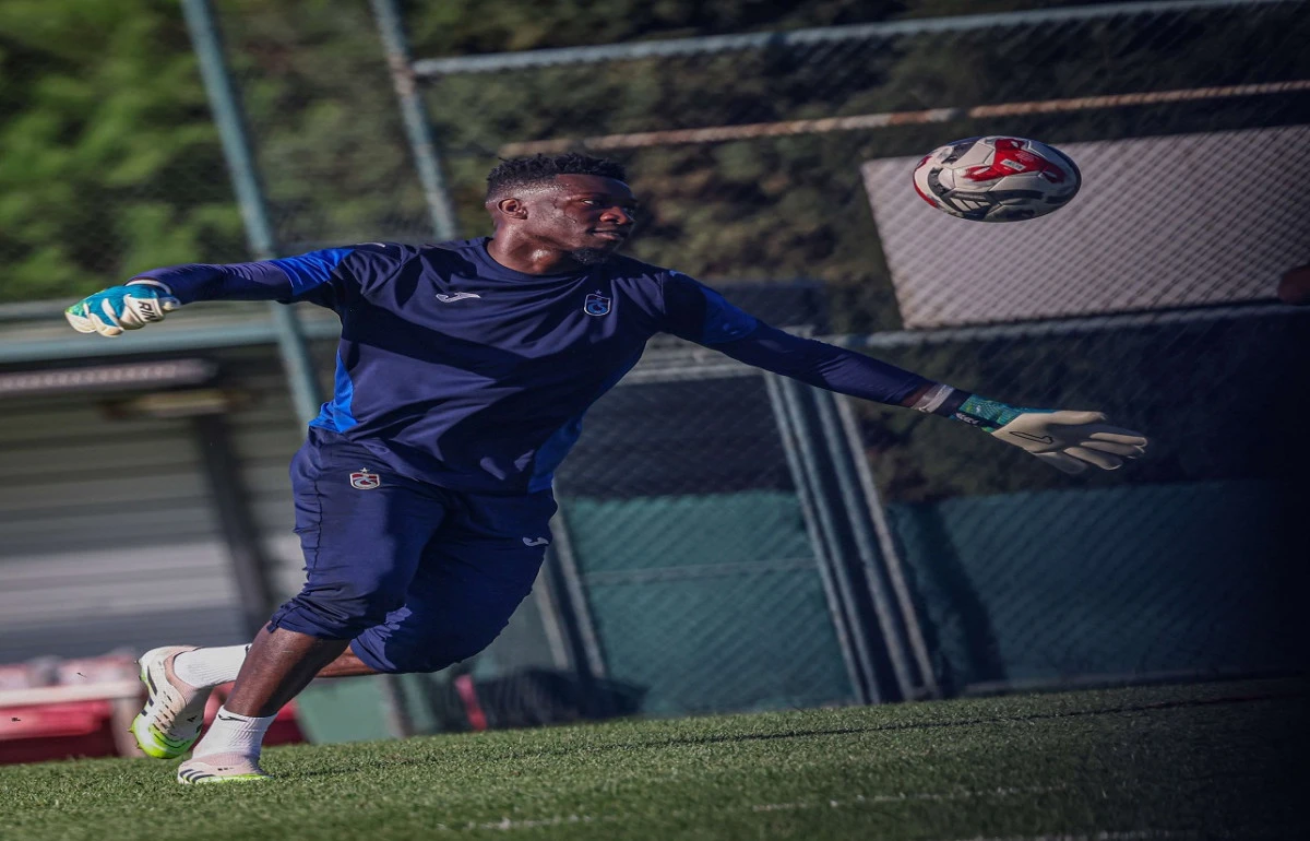 Trabzonspor’da Onana İlk Antrenmanına Çıktı