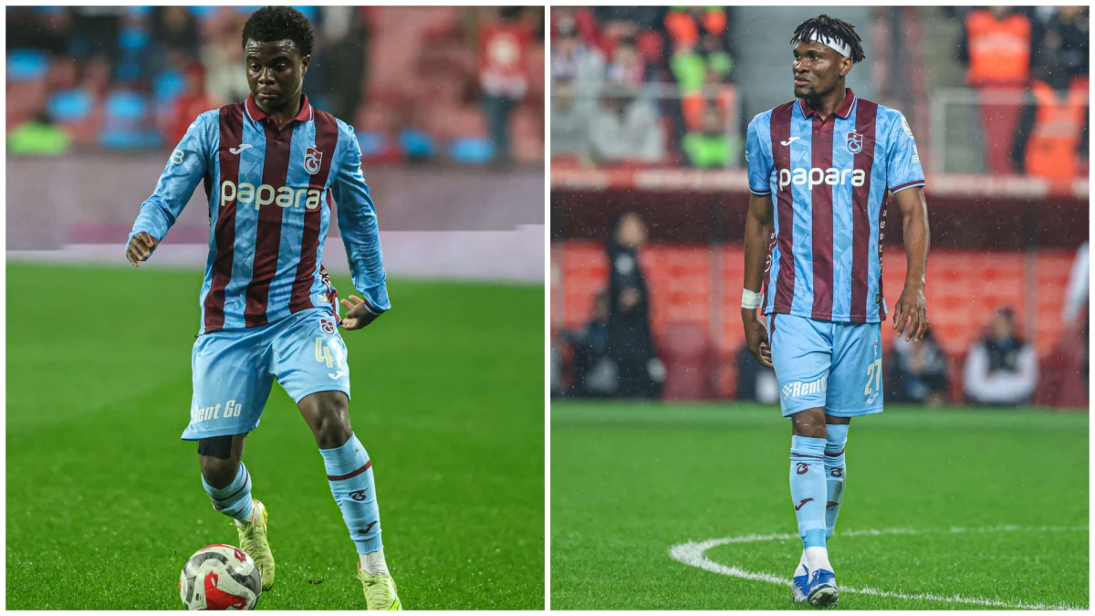 Trabzonspor'da Oulai Ve Nwaiwu&rsquo;dan Kusursuz PERFORMANS!