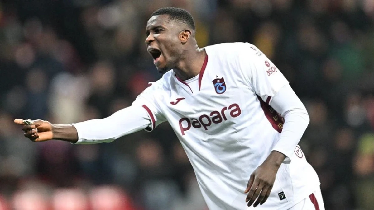 Trabzonspor'da Paul Onuachu Geri D&ouml;n&uuml;yor! Başakşehir Seferberliği