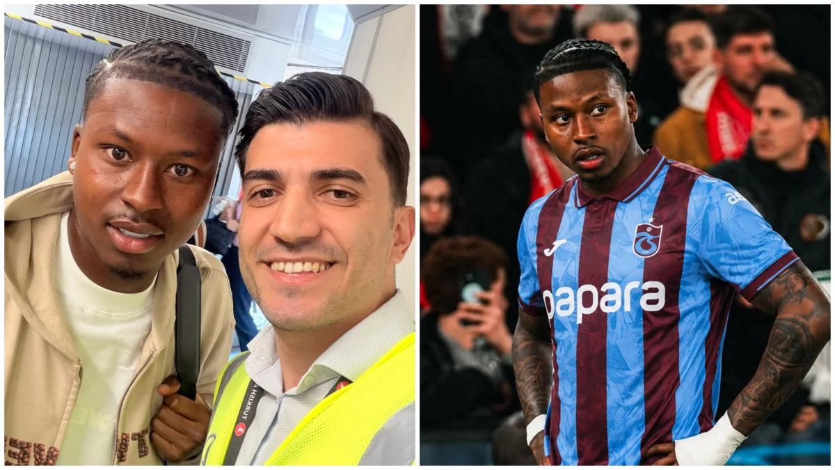 Trabzonspor'da Son Dakika: Sidny Cabral S&ouml;zleşme İmzalamak İ&ccedil;in İstanbul'a Geldi!