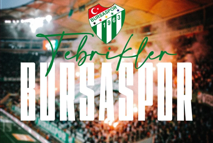 TRABZONSPOR'DAN BURSASPOR'A TEBRİK MESAJI