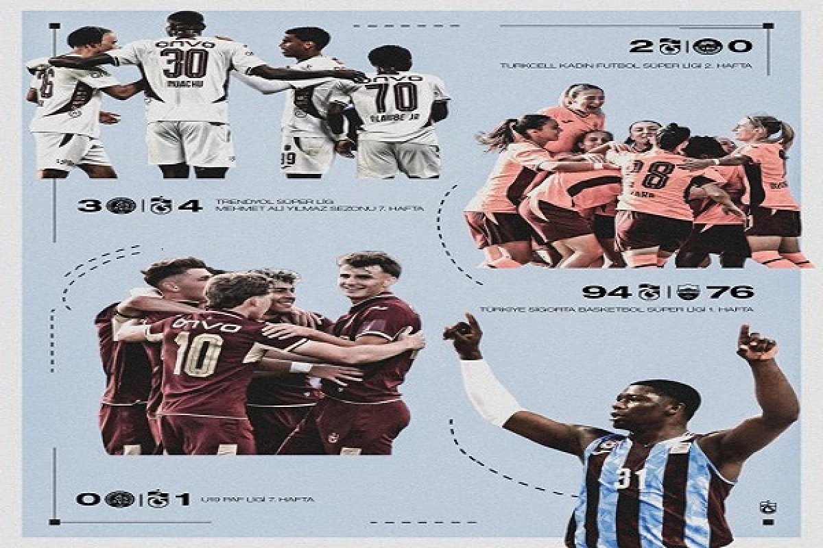 Trabzonspor’dan Dörtte Dört! Tüm Takımlar Haftayı Galibiyetle Kapattı