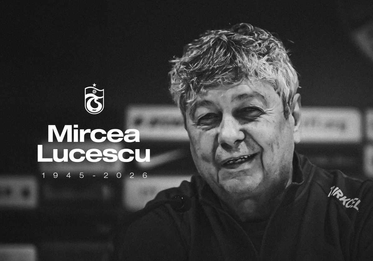 Trabzonspor&rsquo;dan Mircea Lucescu İ&ccedil;in Taziye Mesajı