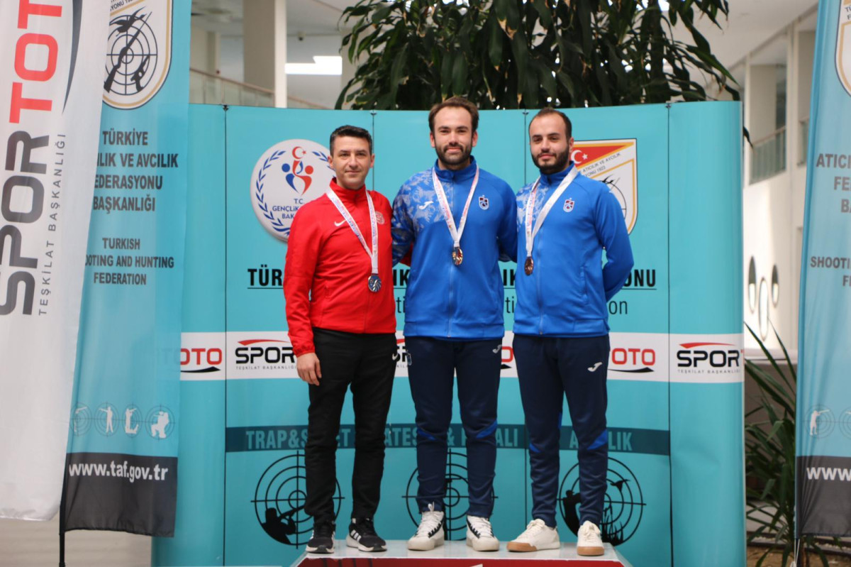 Trabzonsporlu atıcılar altın ve bronz madalya