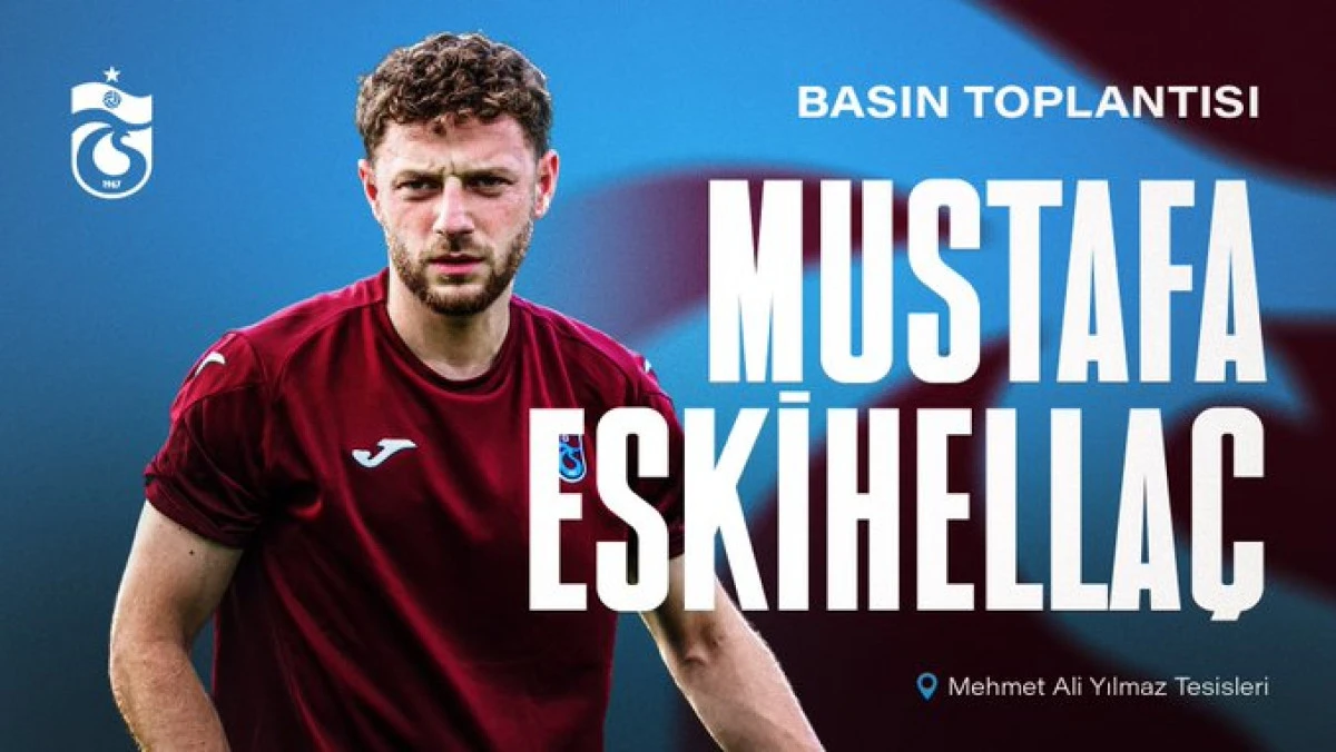 Trabzonsporlu Mustafa Eskihellaç basın toplantısı düzenliyor I canlı yayın