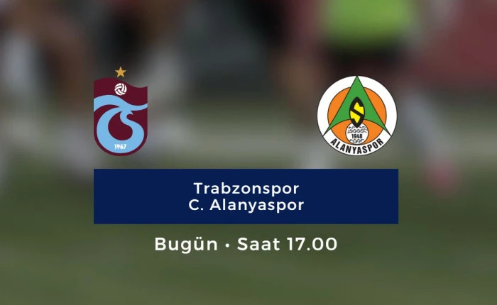 Trabzonspor'un Alanyaspor karşısında ilk 11'i