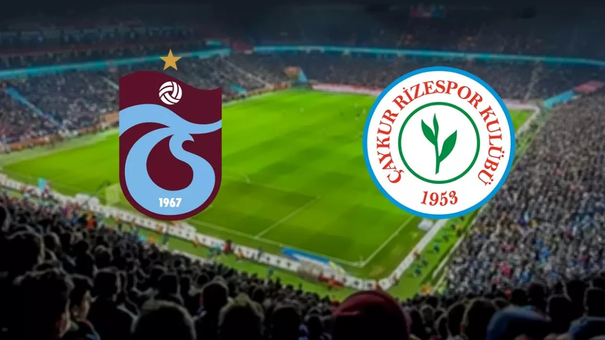 Trabzonspor&rsquo;un &Ccedil;aykur Rizespor ma&ccedil;ı ilk 11&rsquo;i a&ccedil;ıklandı
