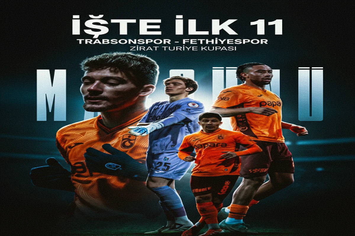 Trabzonspor&rsquo;un Fethiyespor Ma&ccedil;ı İLK 11&rsquo;i Belli Oldu!