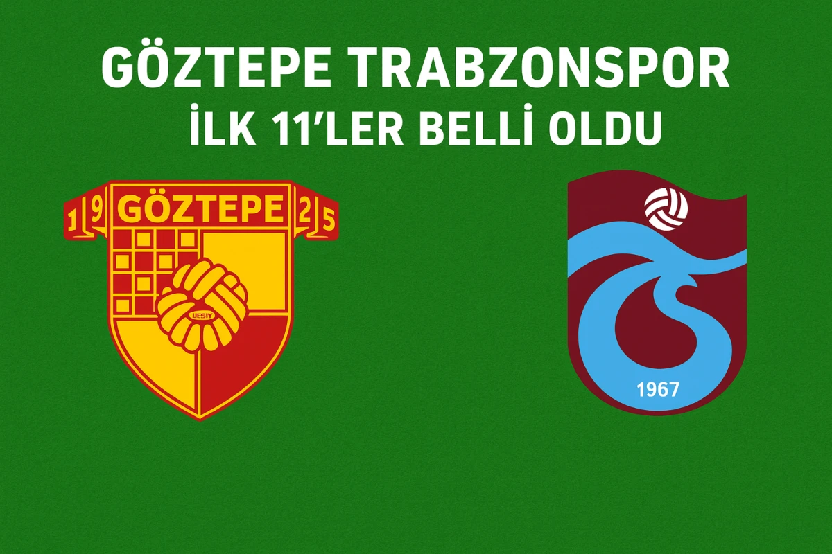 Trabzonspor’un Göztepe Maçı İlk 11’i Belli Oldu