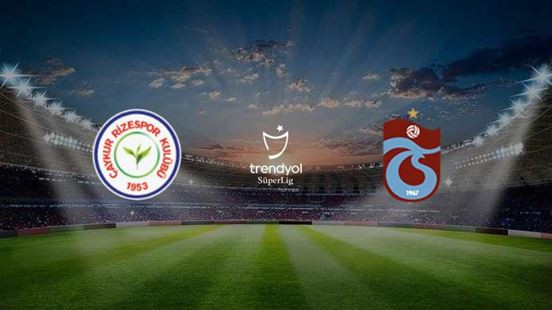 Trabzonspor'un Rizespor maçı muhtemel 11'i