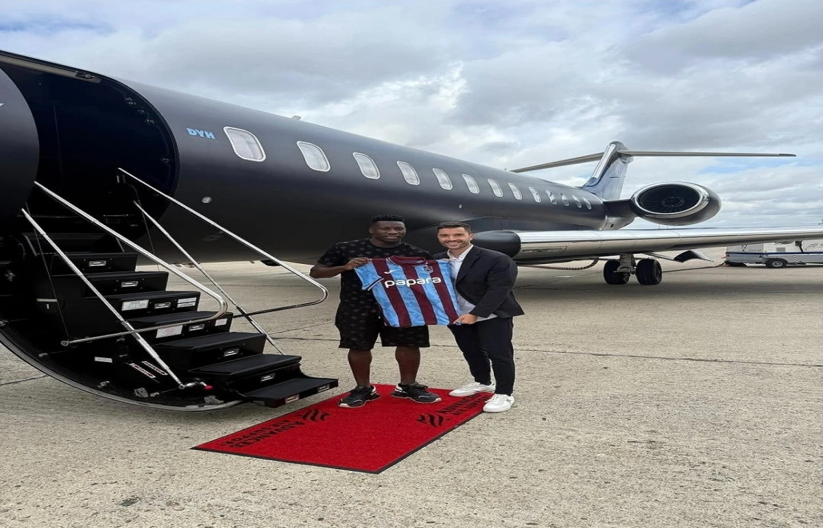 Trabzonspor’un Yeni Kalecisi Onana Trabzon’da!