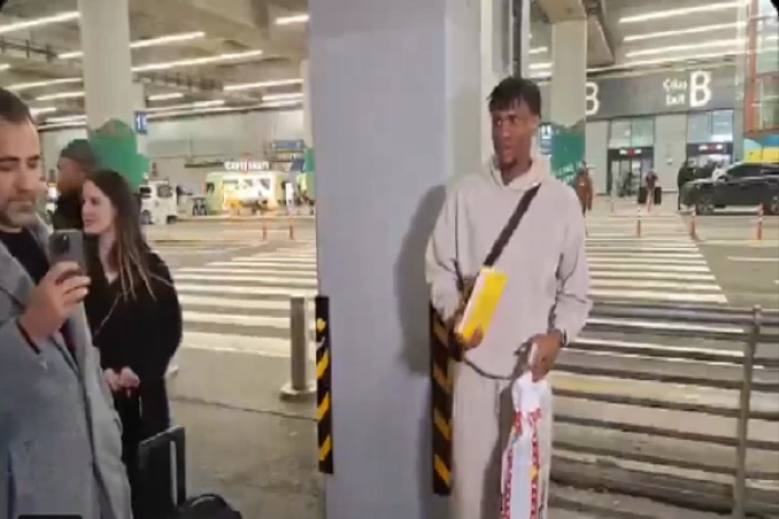 TRABZONSPOR'UN YENİ KULESİ İSTANBUL&rsquo;DA! CHIBUIKE NWAIWU GELDİ