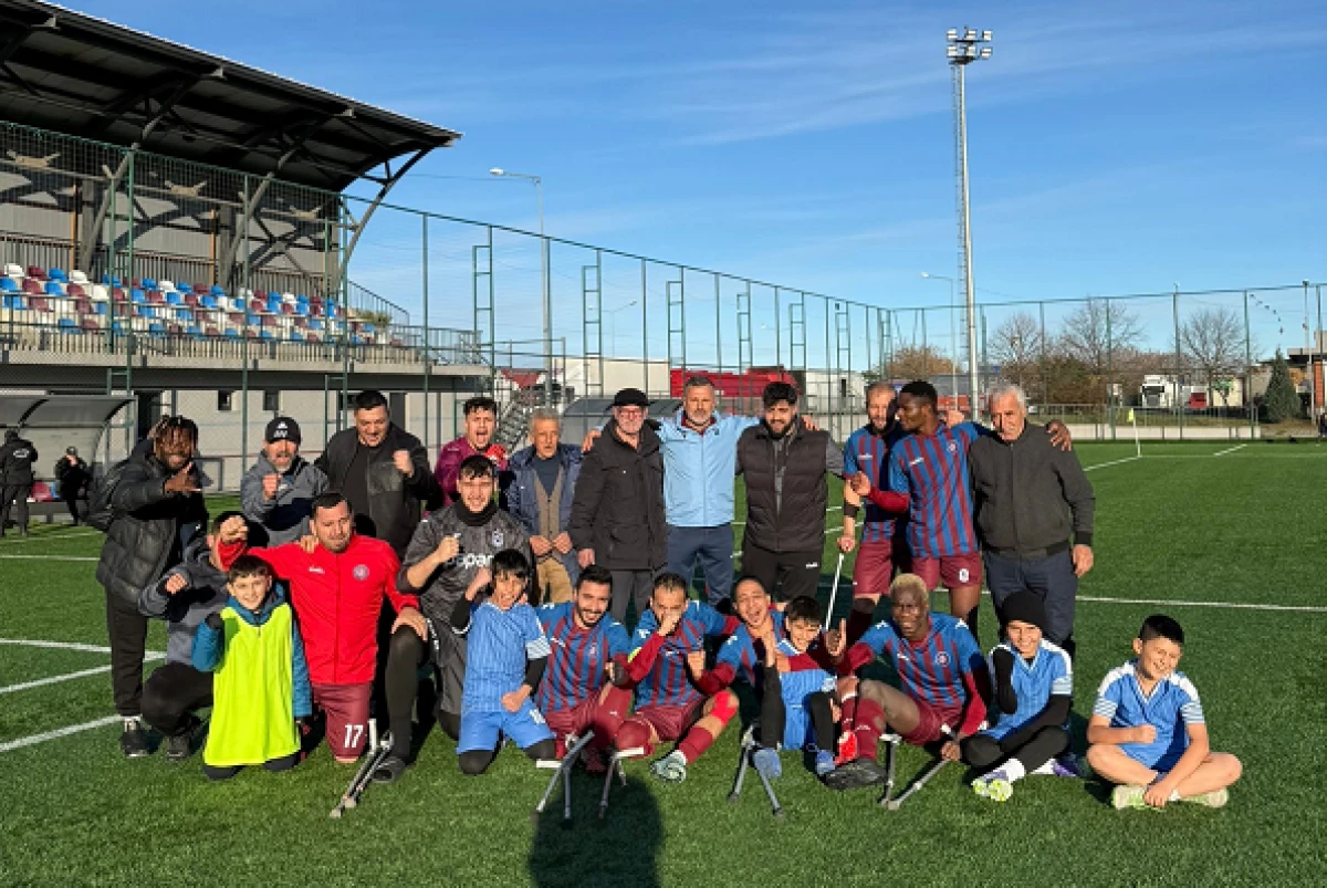 Trabzon&rsquo;un Bileği B&uuml;k&uuml;lm&uuml;yor: Ampute Futbolda Liderlik S&uuml;r&uuml;yor!