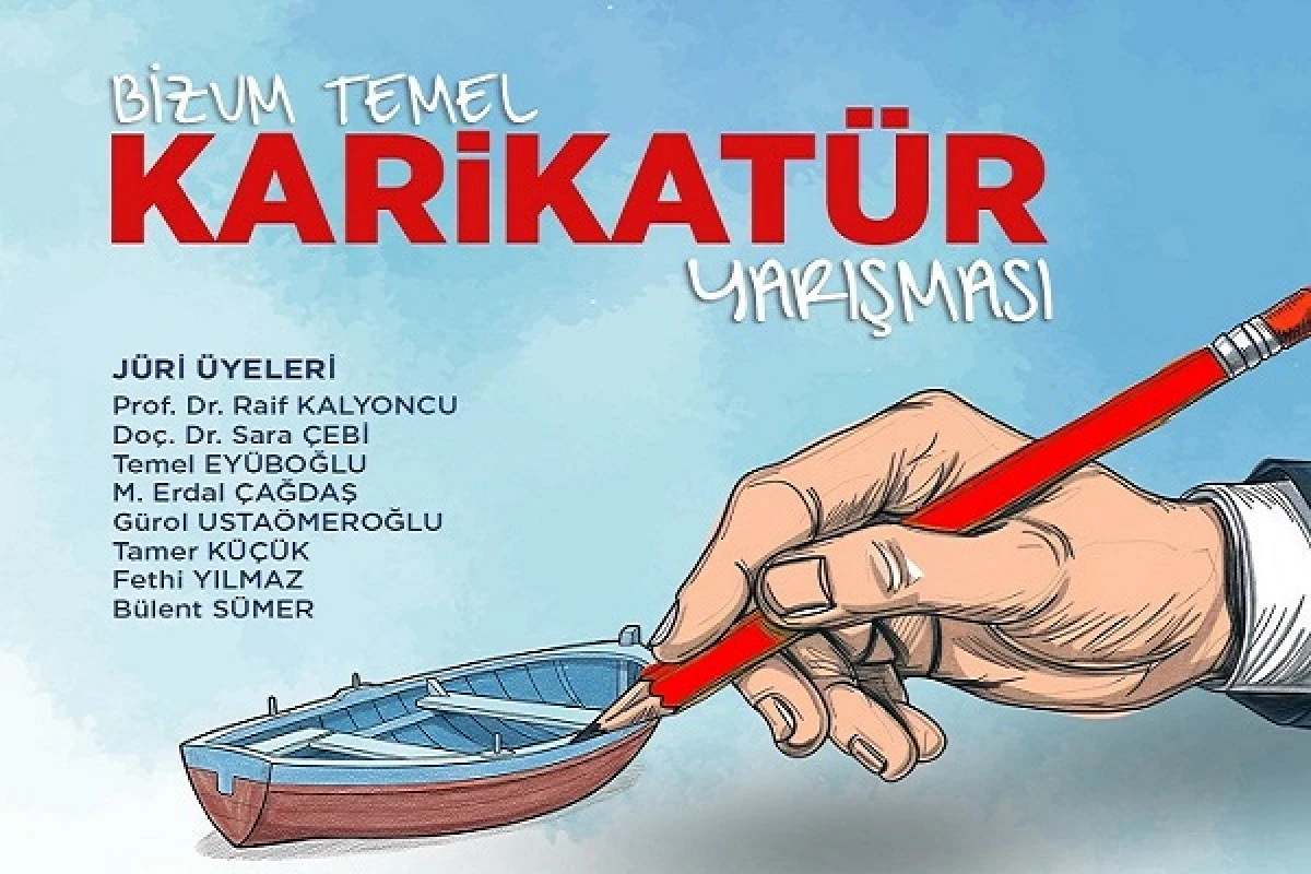 Trabzon'un Mizahı Yarışıyor: Ortahisar Belediyesi Bizum Temel Karikatür Yarışması Başladı