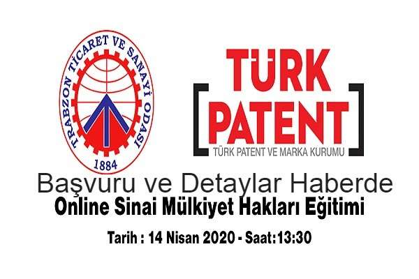 TTSO ve T&uuml;rk Patent ve Marka Kurumu'ndan online Sinai M&uuml;lkiyet Hakları Eğitimi