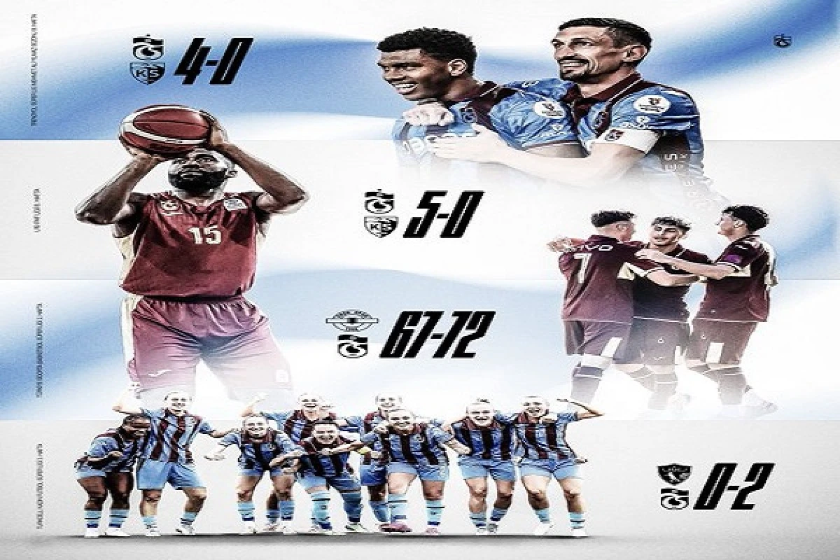 Tüm Branşlarda Zafer: Trabzonspor Haftayı Galibiyetle Kapattı!