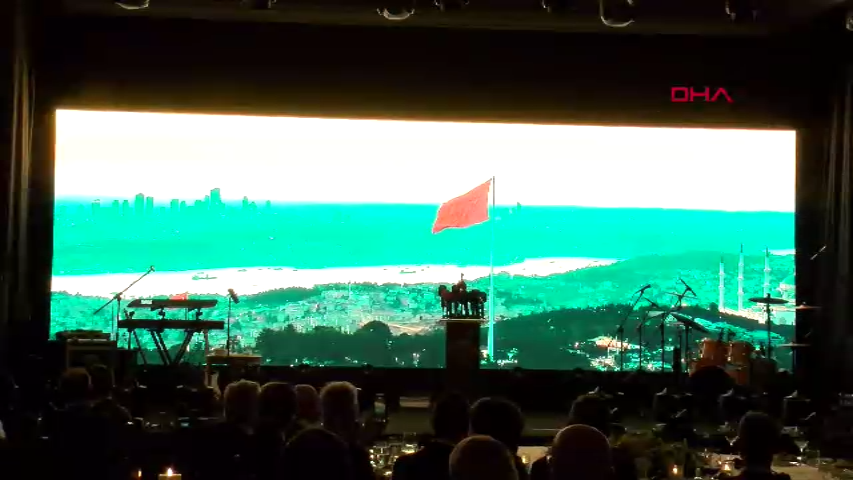 UEFA İstanbul Temsilciliği'nin açılışı kapsamında gala yemeği düzenlendi