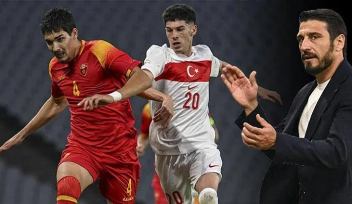 Ümit Milli Futbol Takımı, Karadağ ile 1-1 berabere kaldı