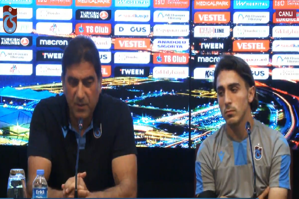 Ünal Karaman ve Abdulkadir Ömür'ün AEK maçı öncesi basın açıklamaları