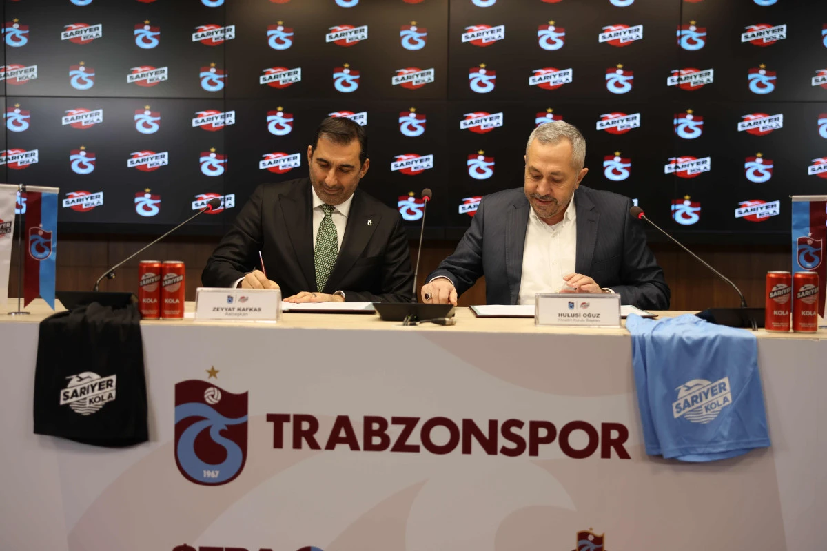 Yerli Güç Birliği: Trabzonspor'un Forma Şort Arkası Sponsoru Sarıyer Kola Oldu!