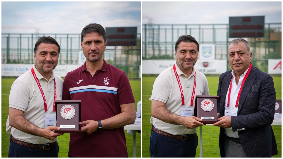 Yılın En İyi Teknik Direkt&ouml;r&uuml; Se&ccedil;ildi! Trabzonspor U19'da Ey&uuml;p Saka Gururu