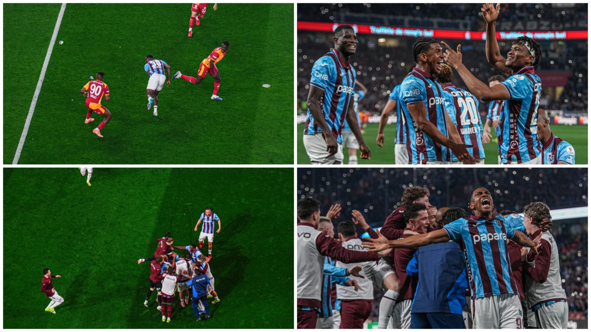 Zirvede Fırtına Koptu! Trabzonspor Lider Galatasaray'ı Devirdi