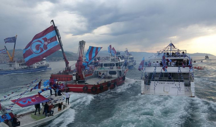Trabzonspor şampiyonluk filosu