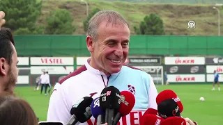 Trabzonspor Teknik Direktörü Avcı, gazetecilerin sorularını yanıtladı