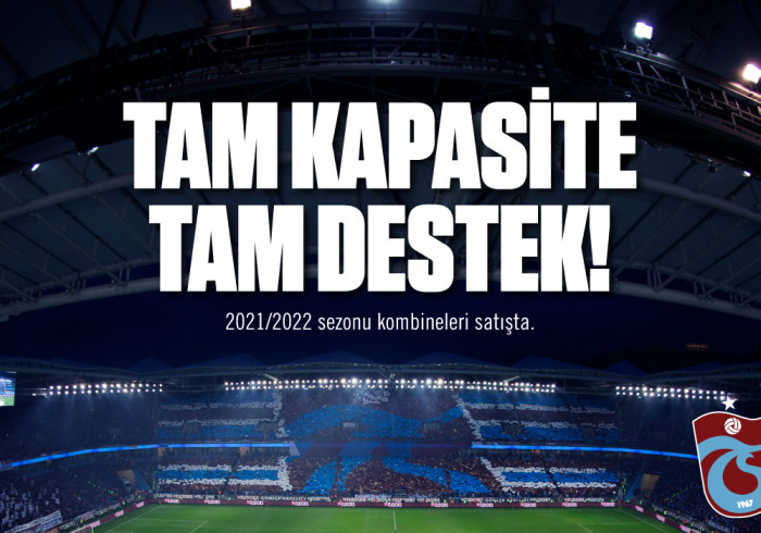 Trabzonspor'dan tarftarlarına kombineni al çağrısı